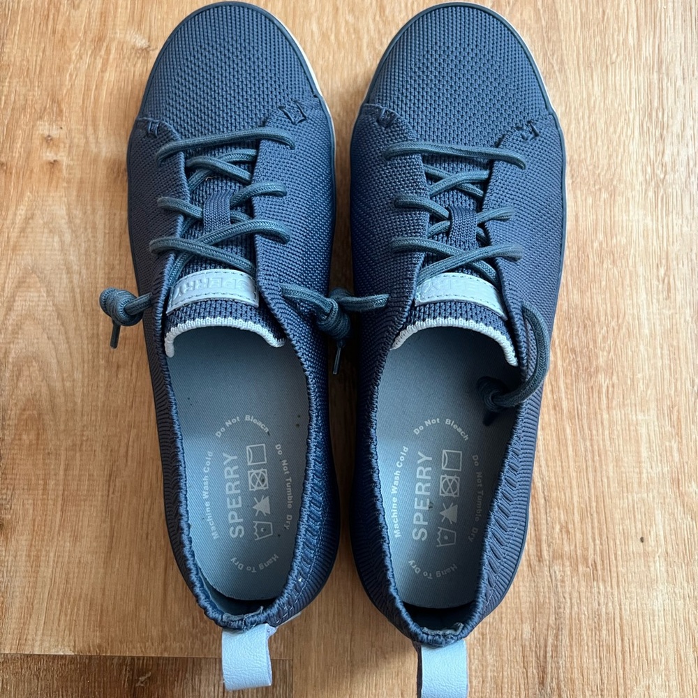 Sperry Crest Vibe Knit Sneakers Size 8.5 | Lightweight Casual Shoes